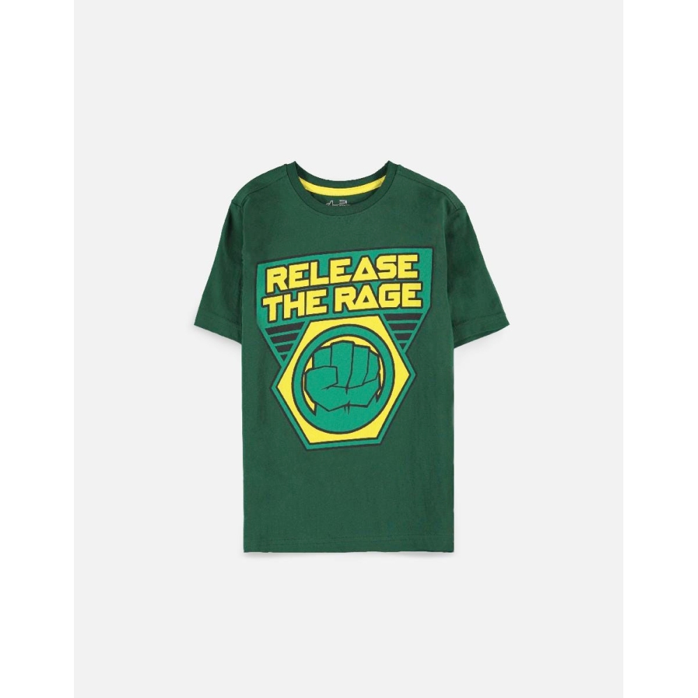 Marvel The Hulk - Release The Rage Kinder Tshirt - Groen